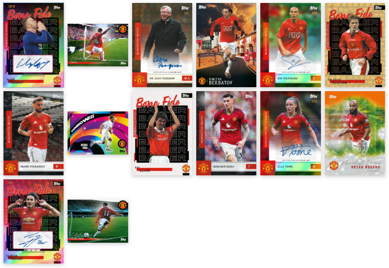 Caja Manchester United Team Set Soccer Cards 2025-26 TOPPS
