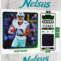 Tarjeta Jalen Tolbert • Jersey Incrustado Memorabilia • Rookie Card
