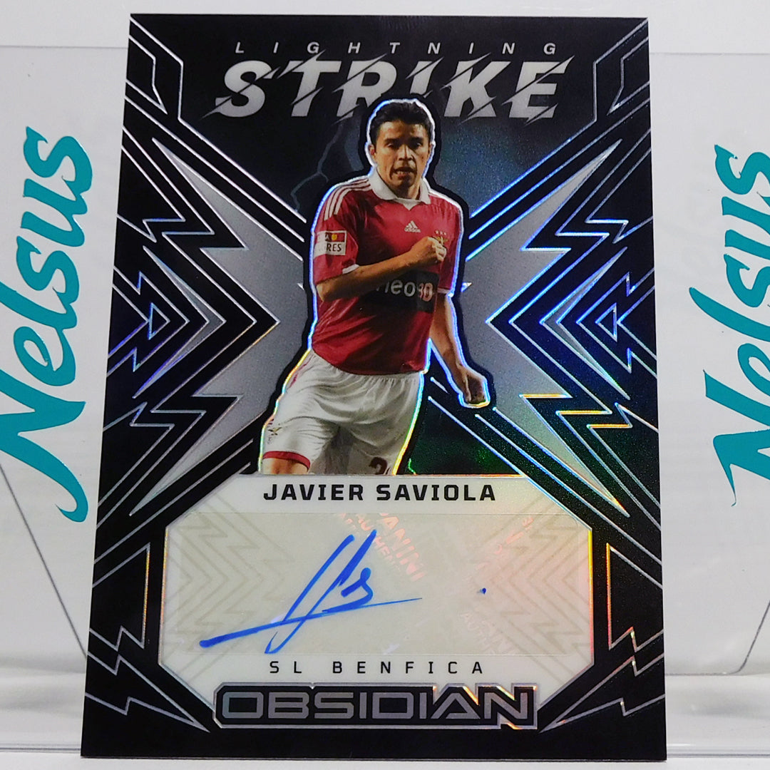 Tarjeta Autografo Javier Saviola / Numerada 154/199