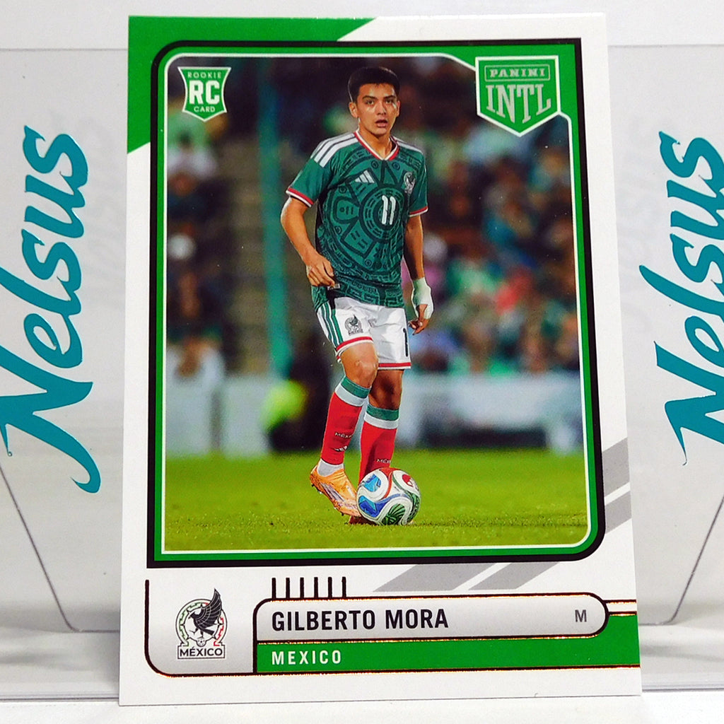 Tarjeta Gilberto Mora (México) Rookie Card (RC) / Novato