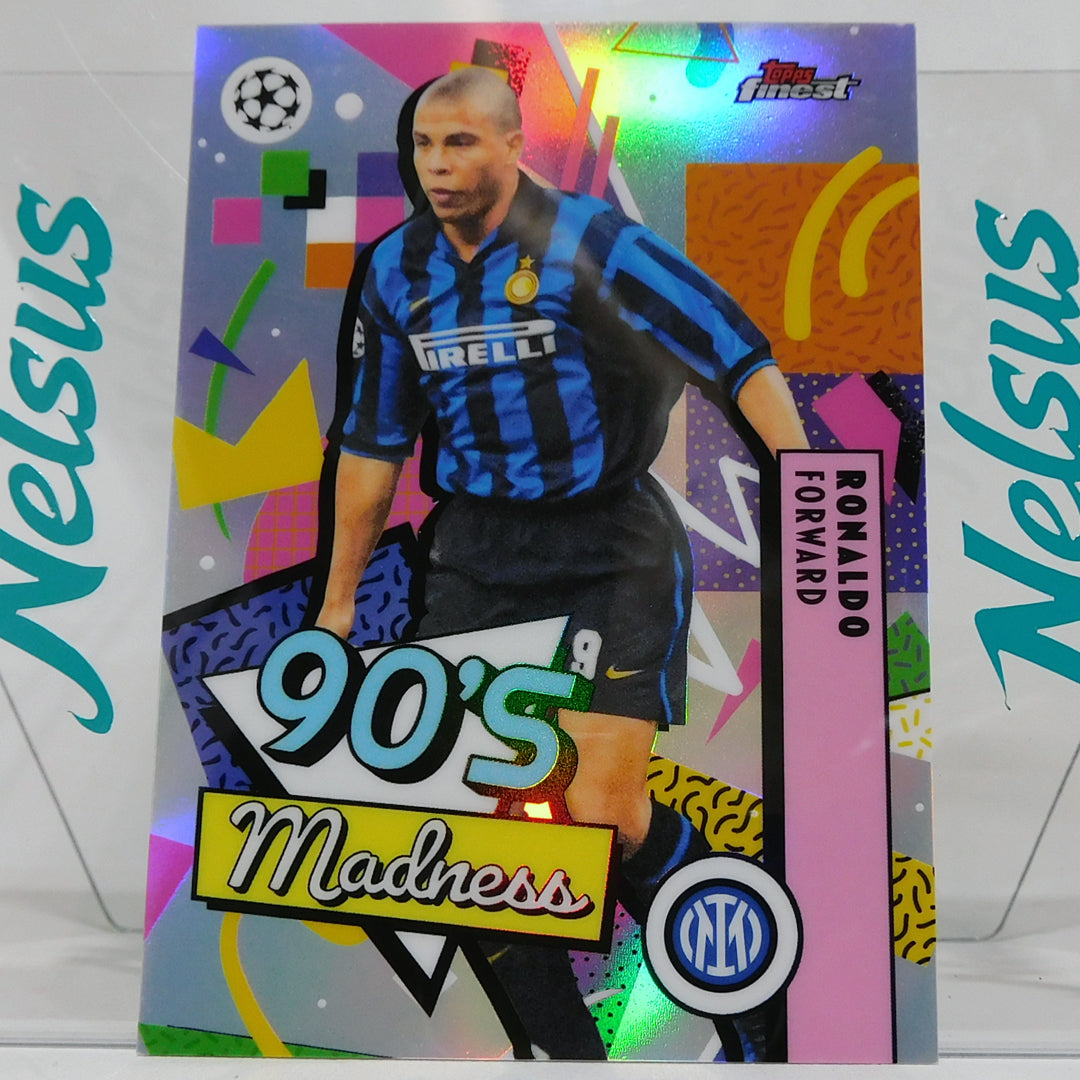 Tarjeta Ronaldo Nazario • Insert 90´s Madness • Inter de Milan
