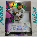 Tarjeta Mark Canha • Autografo On-Card • Oakland Athletics