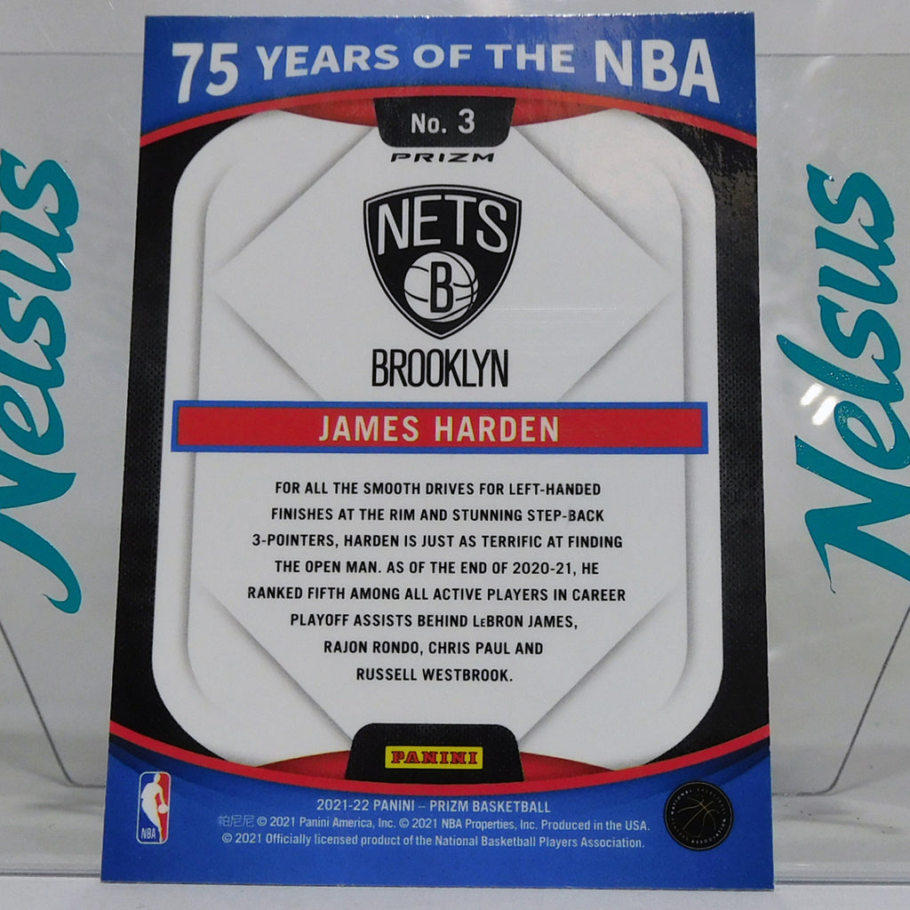Tarjeta James Harden • Edicion Especial 75 Aniversario NBA