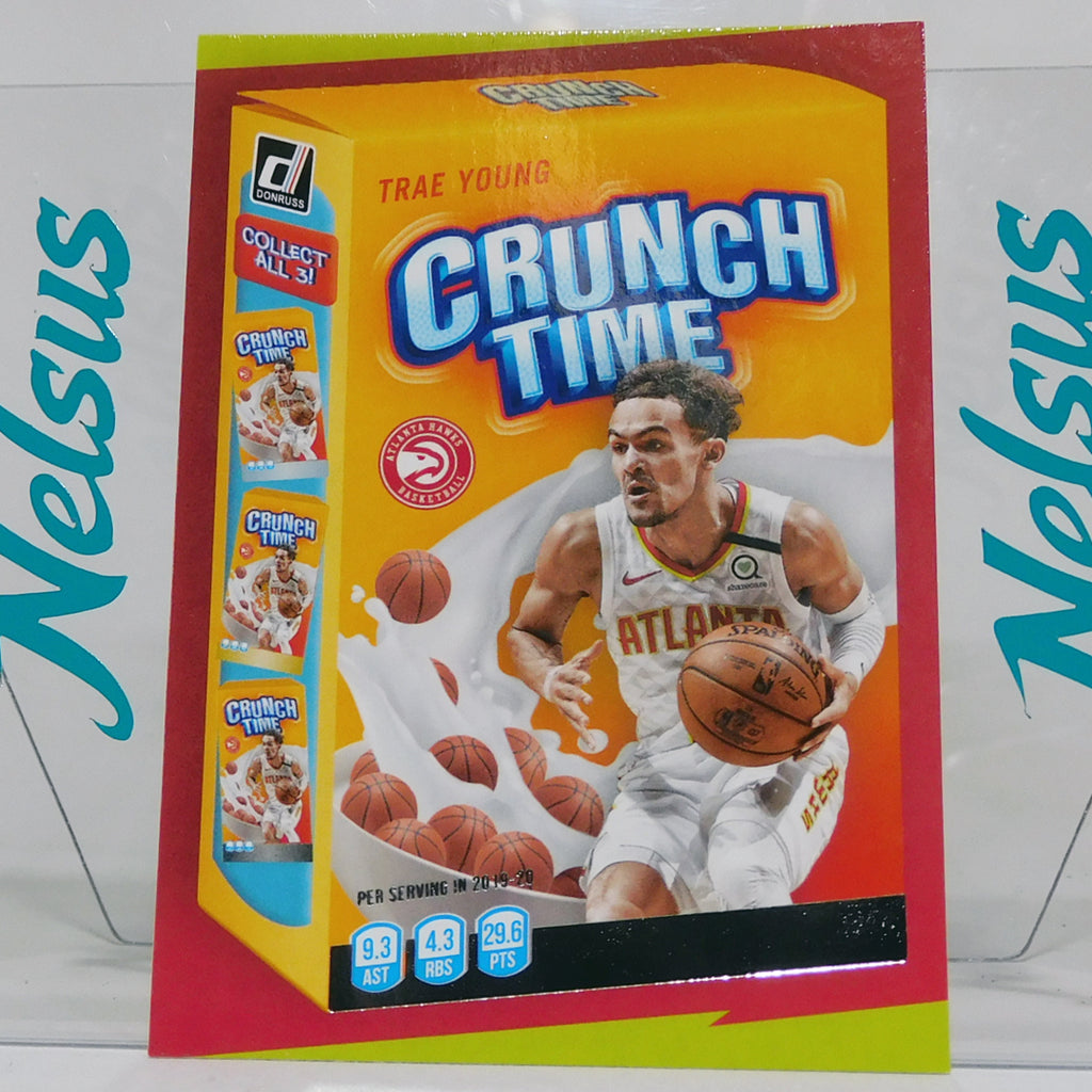 Tarjeta Trae Young • Insert Crunch Time • Atlanta Hawks