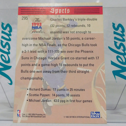 Tarjeta Charles Barkley • Phoenix Suns • 1993