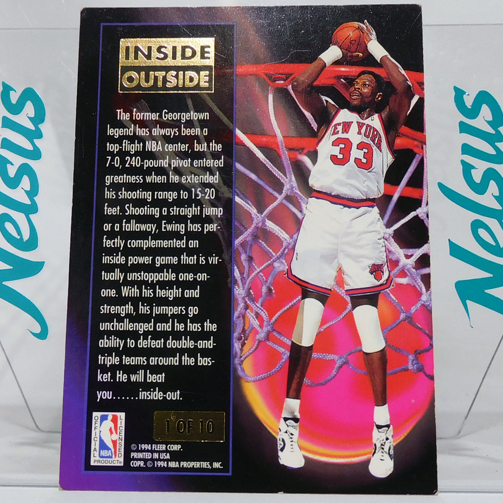 Tarjeta Patrick Ewing • New York Knicks • 1993