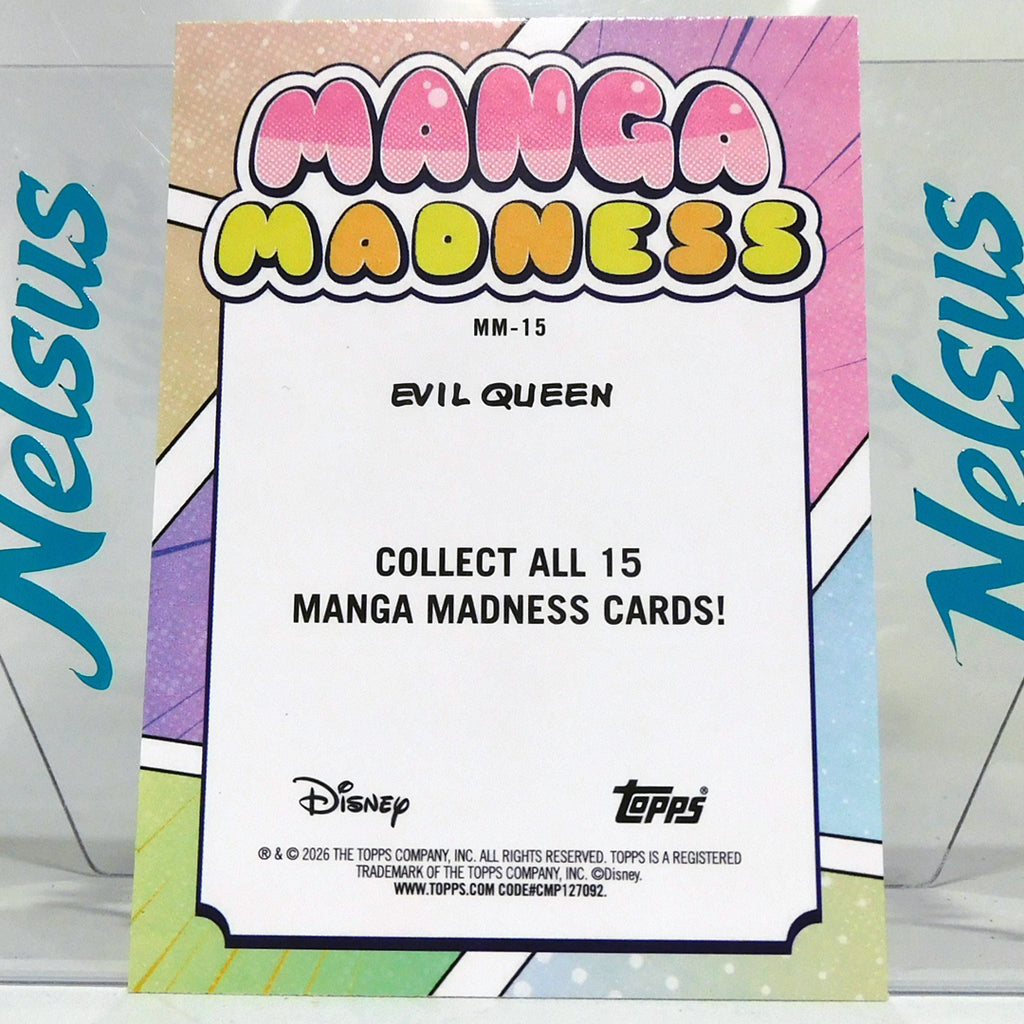Tarjeta La Malvada Reina • Insert Manga • Blanca Nieves