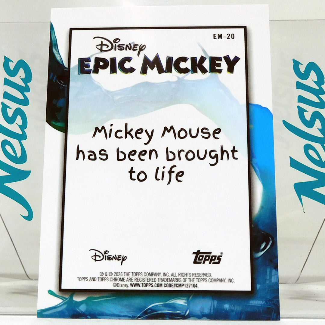 Tarjeta Mickey Mouse • Insert Epic Mickey Series