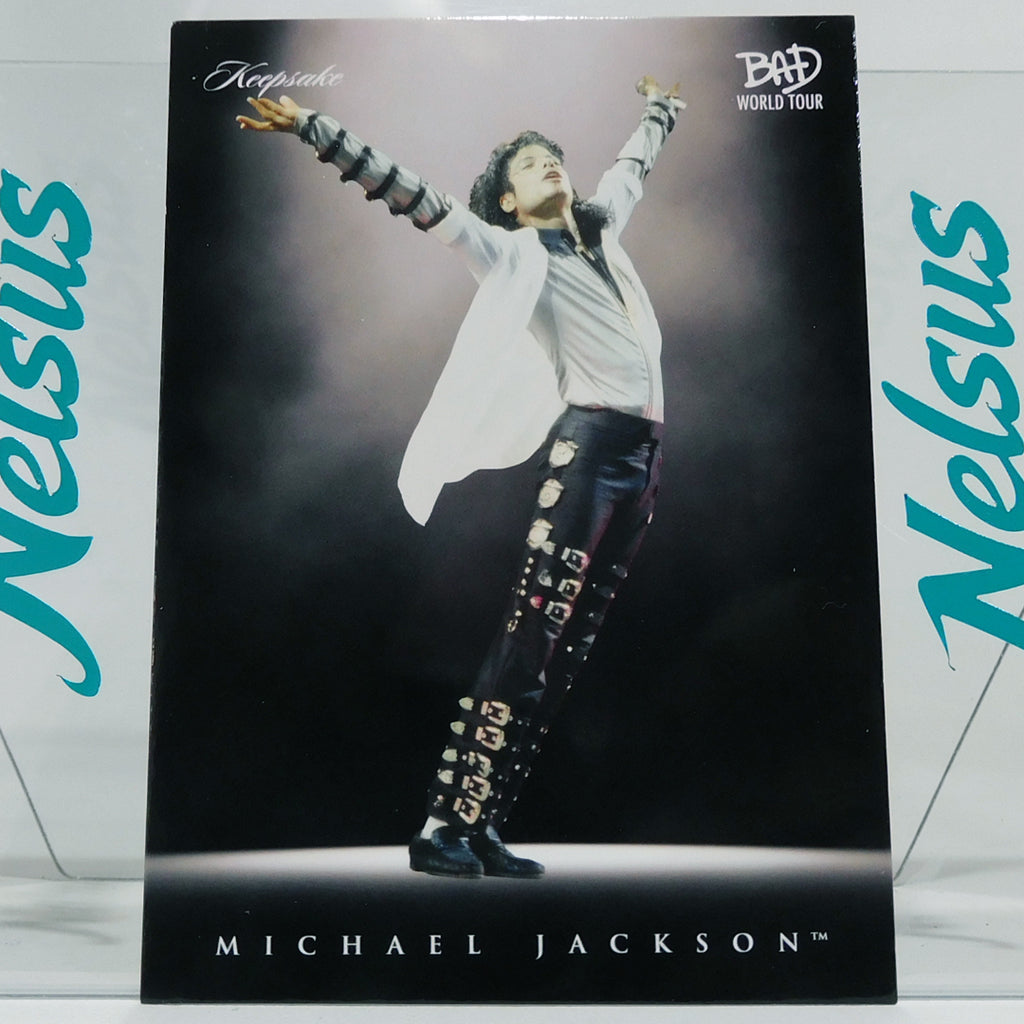 Tarjeta Michael Jackson • Bad World Tour