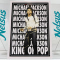 Tarjeta Michael Jackson • Insert Wordmark • Bad World Tour