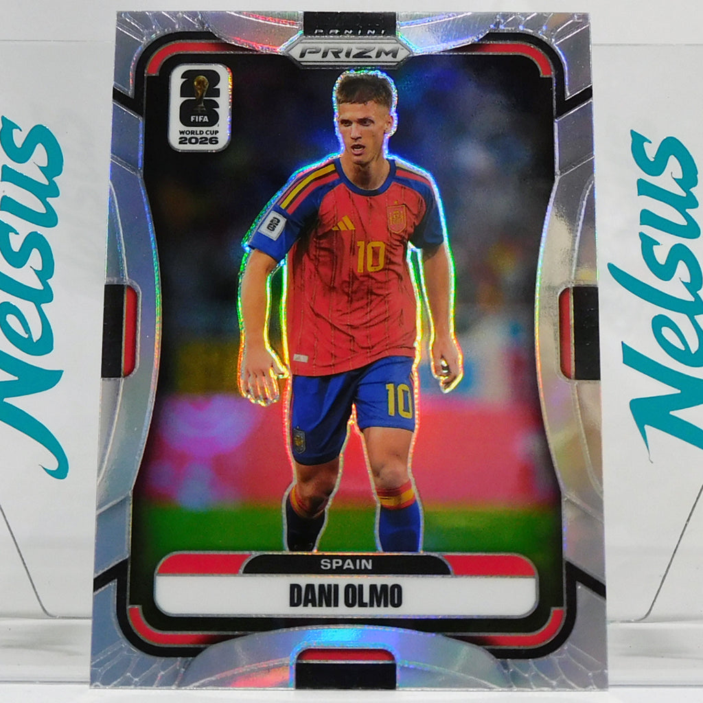 Tarjeta Dani Olmo • Refractor Silver Prizm • España