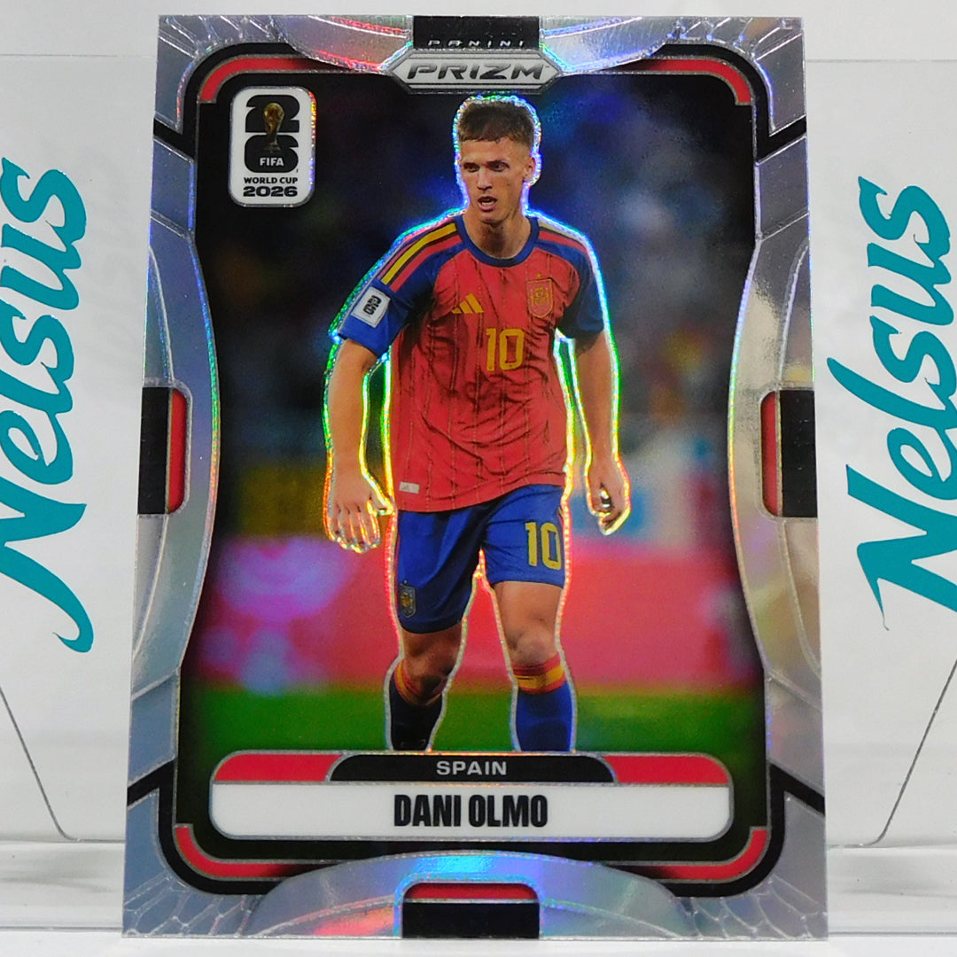 Tarjeta Dani Olmo • Refractor Silver Prizm • España