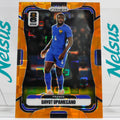 Tarjeta Dayot Upamecano • Orange Mosaic Prizm • Num. 31/215