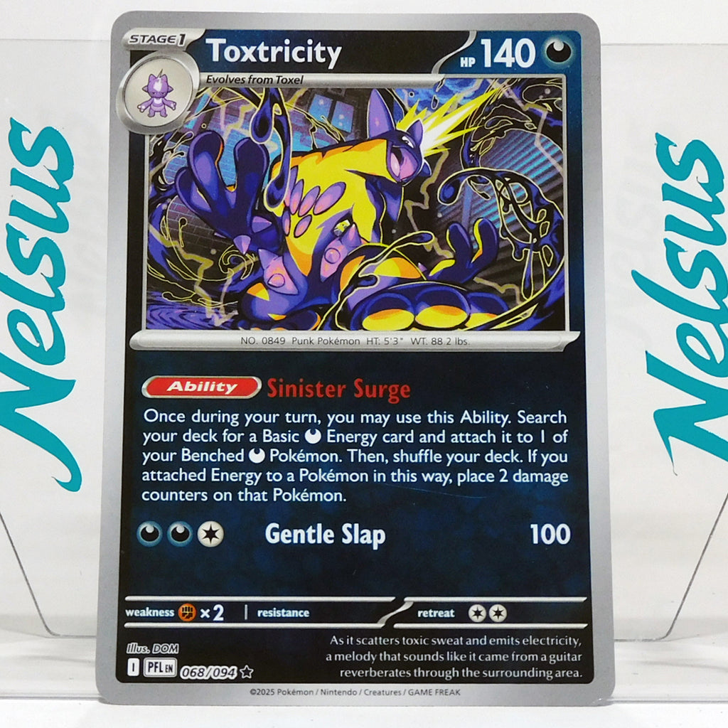 Tarjeta Toxtricity • 140 HP • Phantasmal Flames