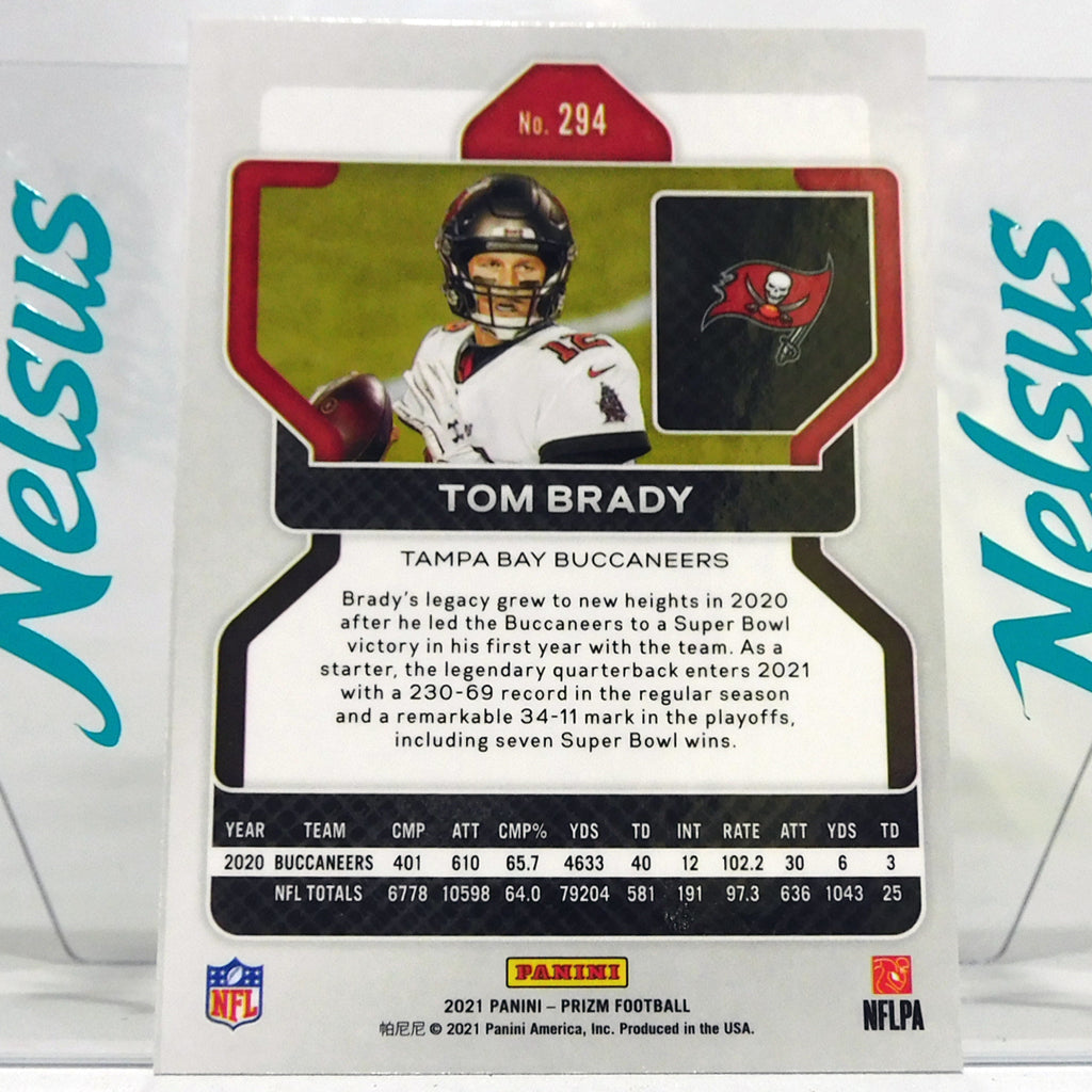 Tarjeta Tom Brady • Tampa Bay Buccaneers