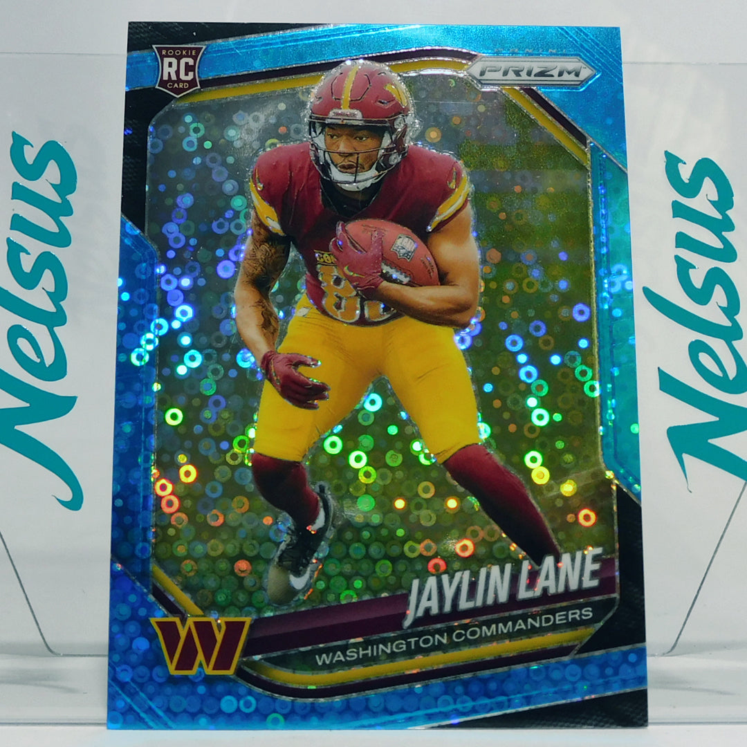 Tarjeta Jaylin Lane • Blue Wave Prizm • Rookie Card • Num. 59/125