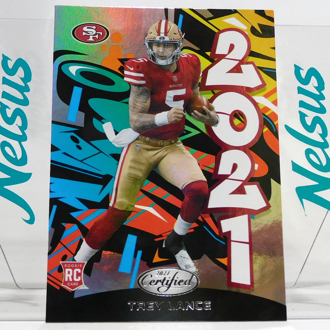 Tarjeta Trey Lance • Rookie Card • 49ers San Francisico