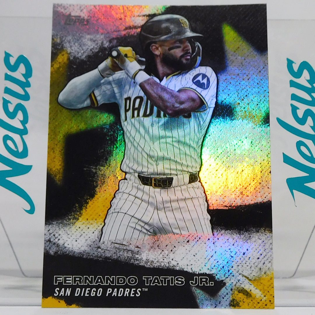 Tarjeta Fernando Tatis Jr. • Insert Stars of MLB • Padres San Diego