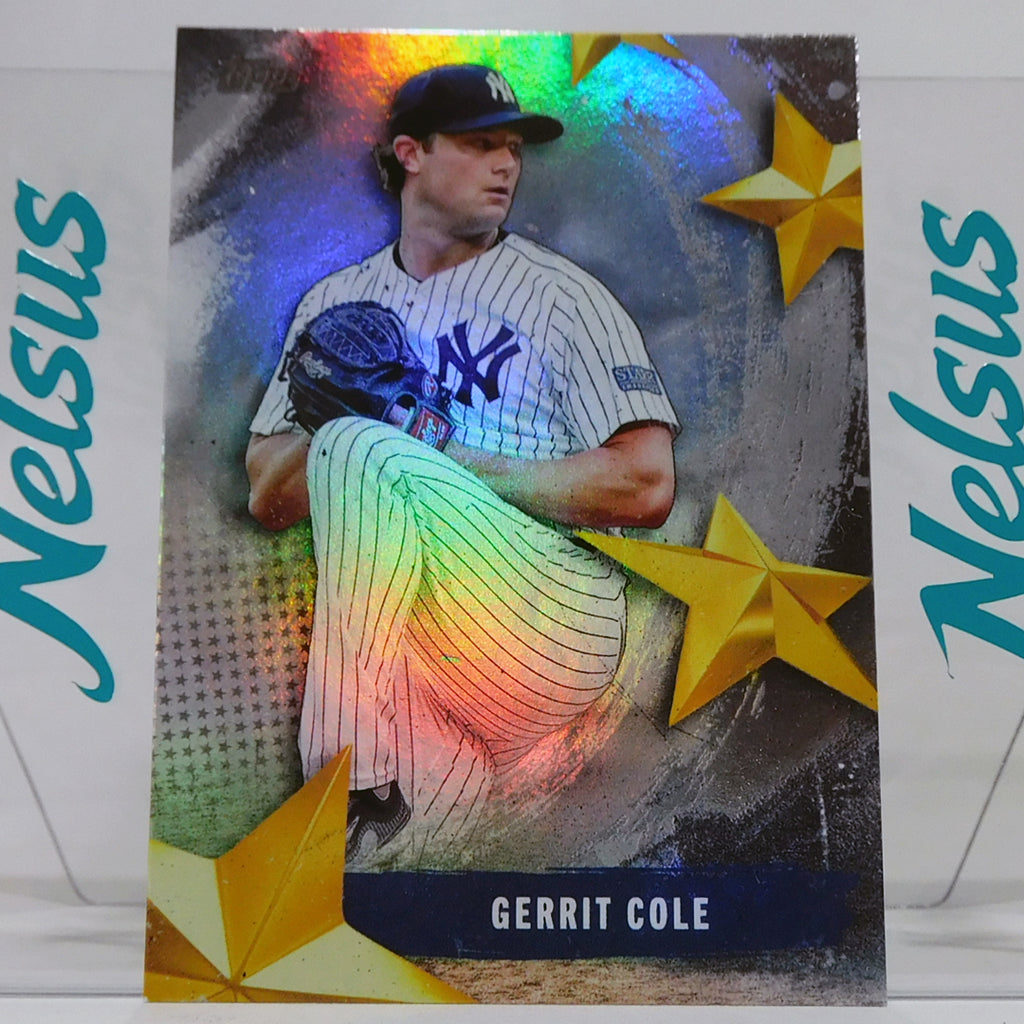 Tarjeta Gerrit Cole • Insert Stars of MLB • New York Yankees
