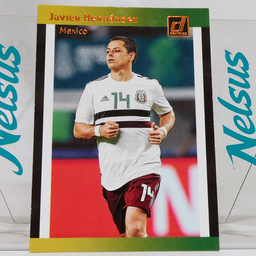 Tarjeta Javier Hernandez • Seleccion Mexicana • Chicharito