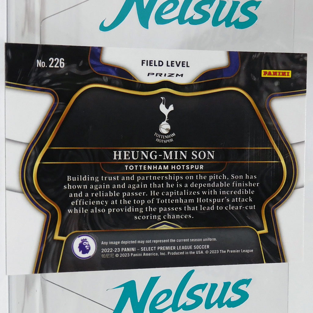 Tarjeta Heung-Min Son • Paralela Red Prizm • Tottenham Hotspur
