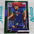 Tarjeta Karim Benzema • Paralela Green Lazer • France