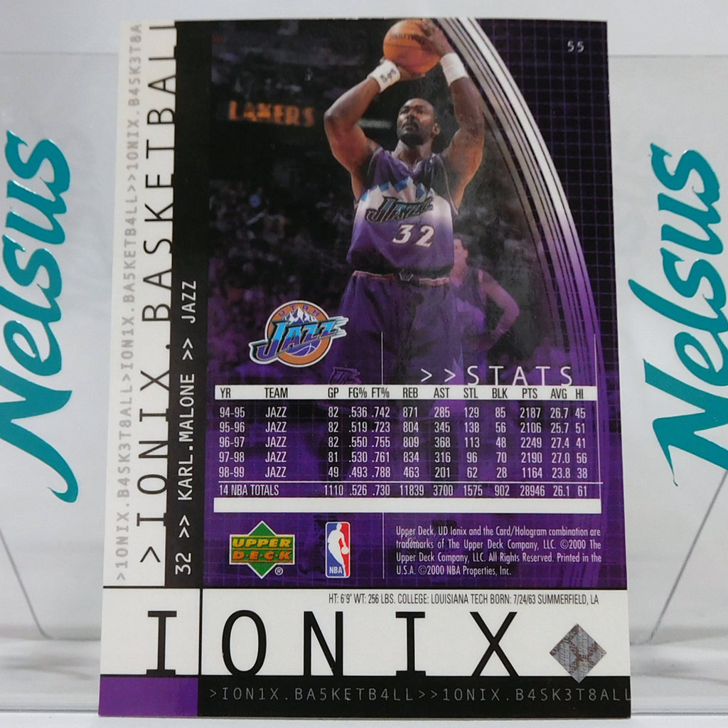 Tarjeta Karl Malone • Utah Jazz