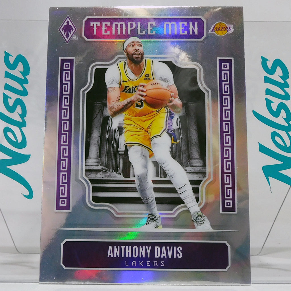 Tarjeta Anthony Davis • Insert Temple Men • Los Angeles Lakers