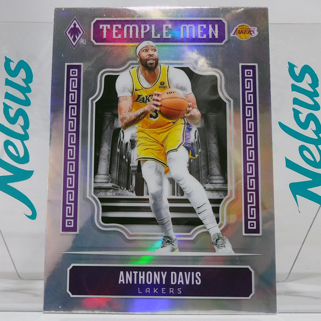 Tarjeta Anthony Davis • Insert Temple Men • Los Angeles Lakers