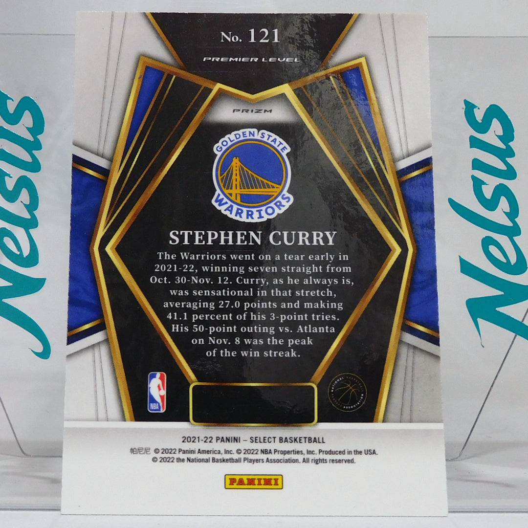 Tarjeta Stephen Curry • Paralell Orange Flash • Golden State Warriors