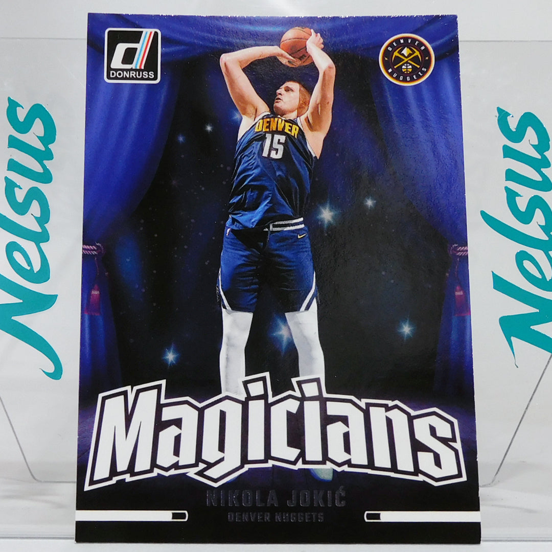 Tarjeta Nikola Jokic • Insert Magicians • Denver Nuggets
