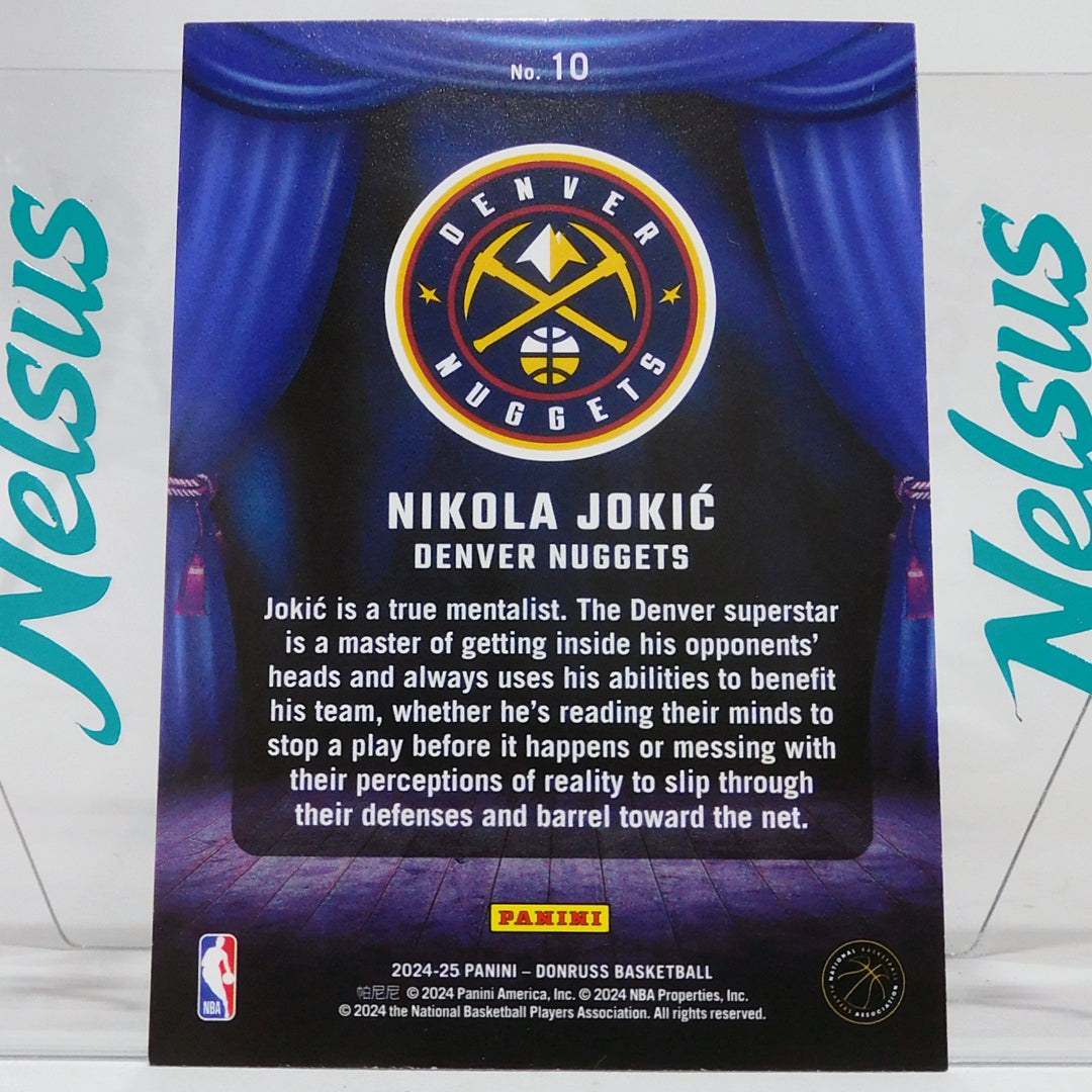 Tarjeta Nikola Jokic • Insert Magicians • Denver Nuggets