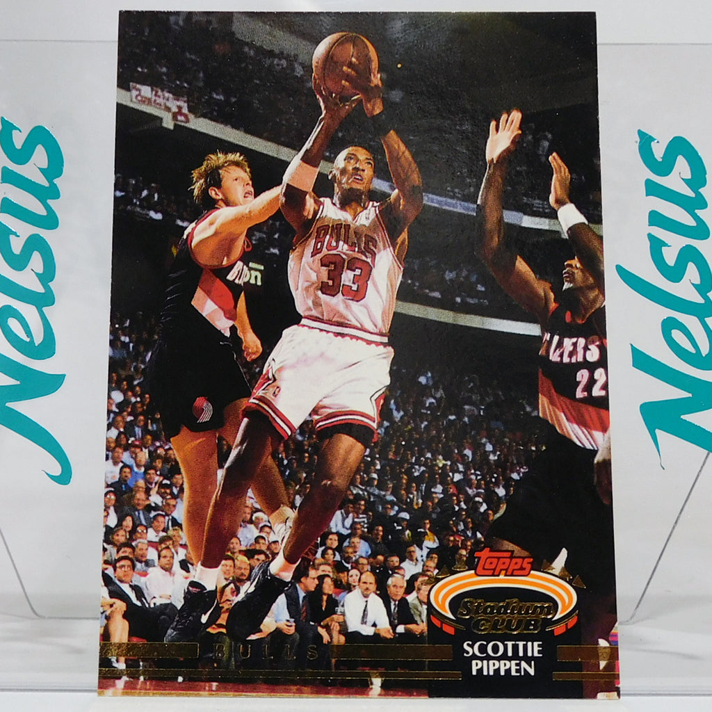 Tarjeta Scottie Pippen • Chicago Bulls • 1992