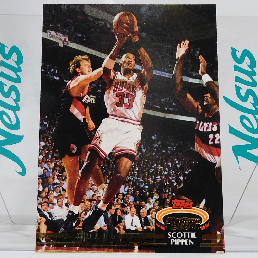 Tarjeta Scottie Pippen • Chicago Bulls • 1992