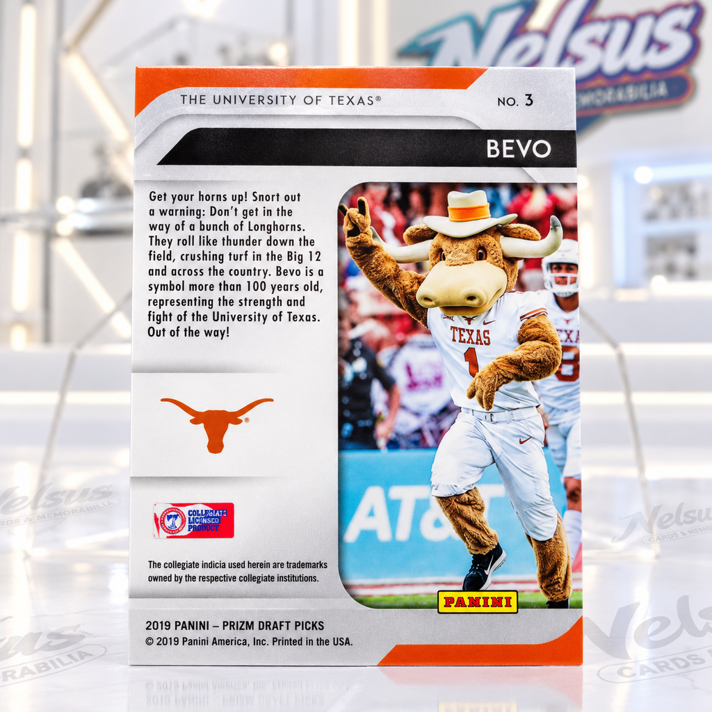 Tarjeta Vevo Mascota • Insert Mascots • Texas Longhorns