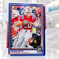 Tarjeta Drake Maye • New England Patriots • Holografic