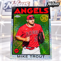 Tarjeta Mike Trout • Mojo Refractor • Los Angeles Angels