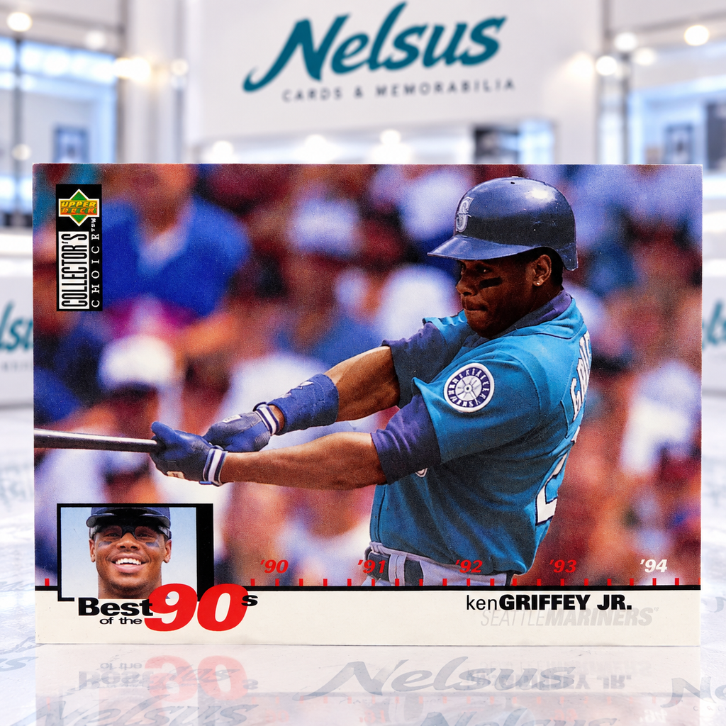 Tarjeta Ken Griffey Jr. • Insert Best of the 90´s • Seattle Mariners