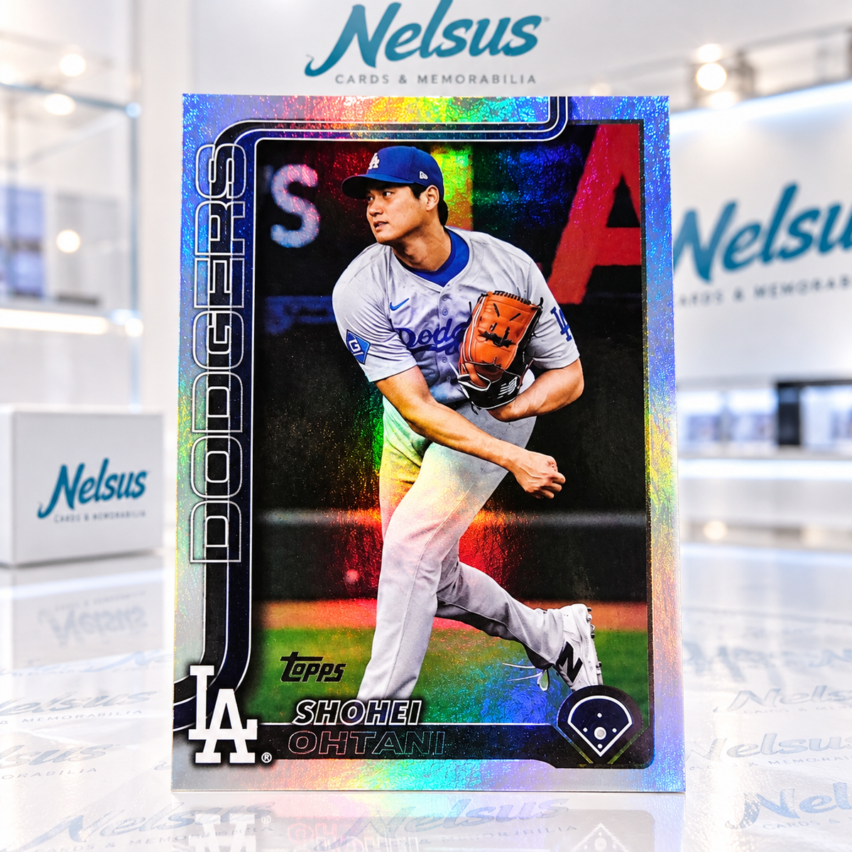 Tarjeta Shohei Ohtani • Paralell Holografic • Los Angeles Dodgers