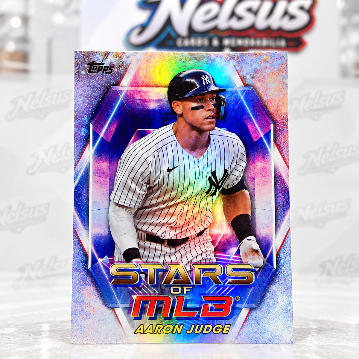 Tarjeta Aaron Judge • Insert Stars of MLB • New York Yankees