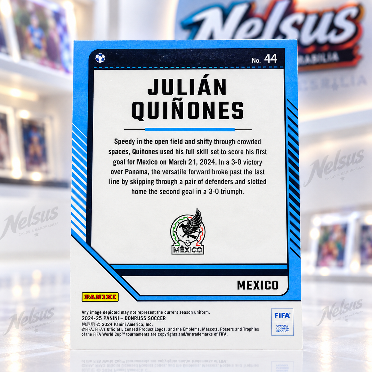 Tarjeta Julian Quiñones • Rookie Card • Mexico