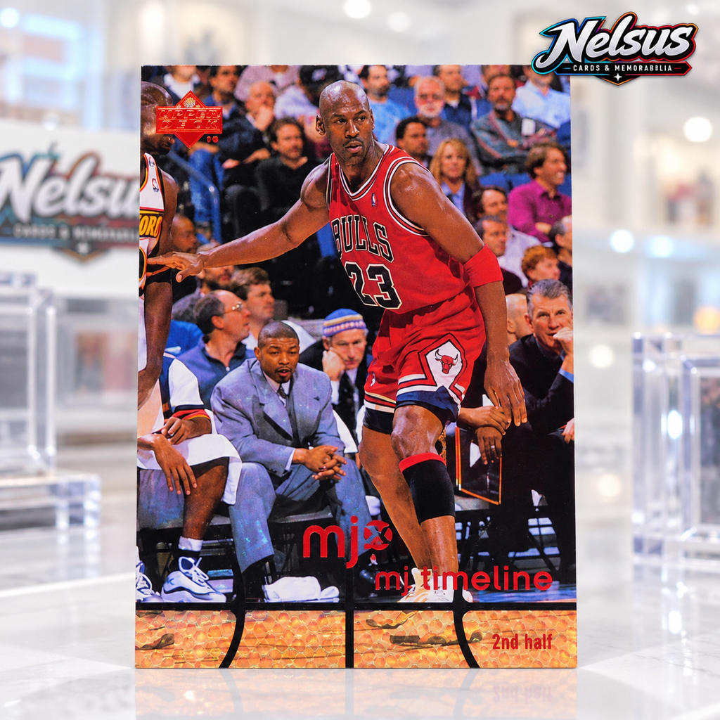 Tarjeta Michael Jordan • Chicago Bulls • Insert MJ Timeline