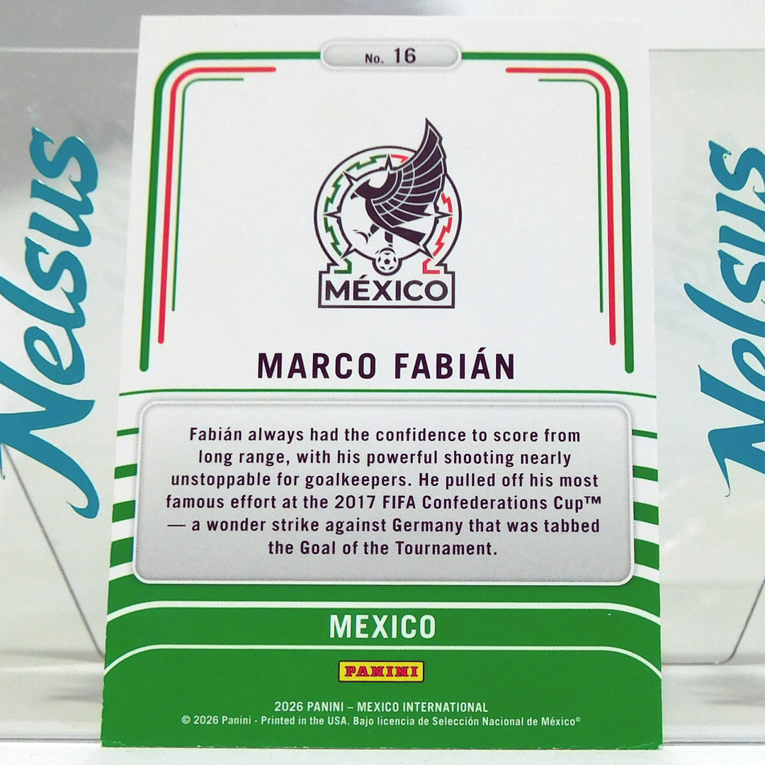 Tarjeta Marco Fabian Selección Mexicana Holografica  Limitless