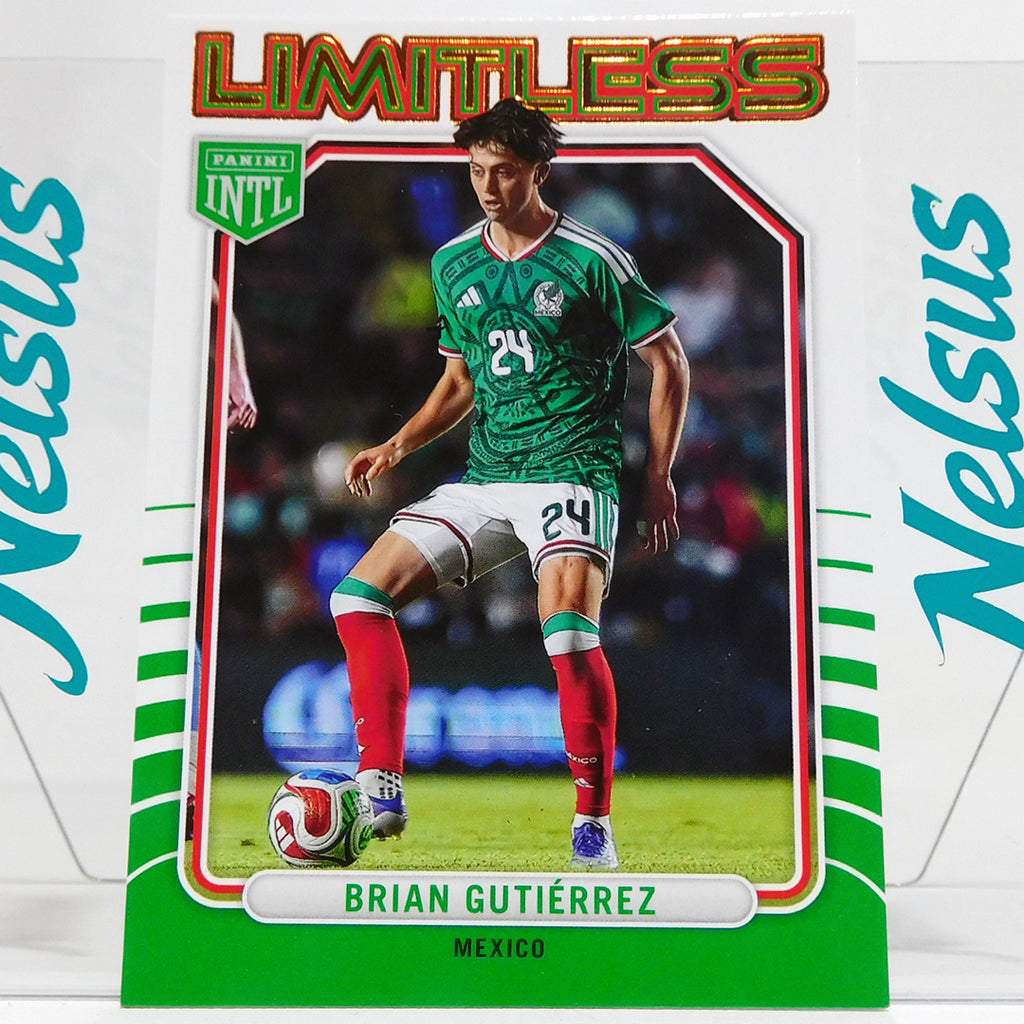 Tarjeta Brian Gutierrez Seleccion Mexico Insert Limitless
