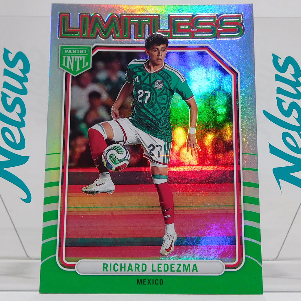 Tarjeta Richard Ledezma Seleccion Mexico Insert Limitless Reflective