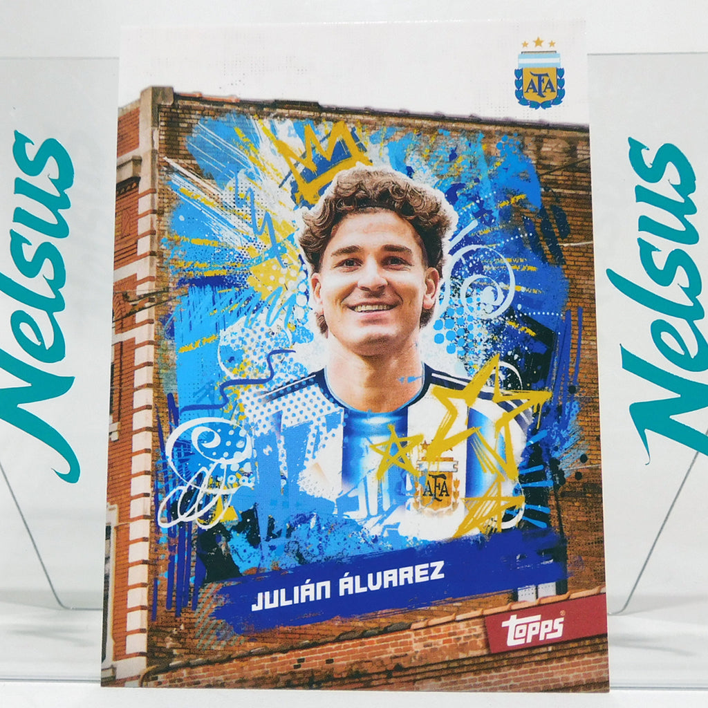 Tarjeta Julian Alvarez • Argentina