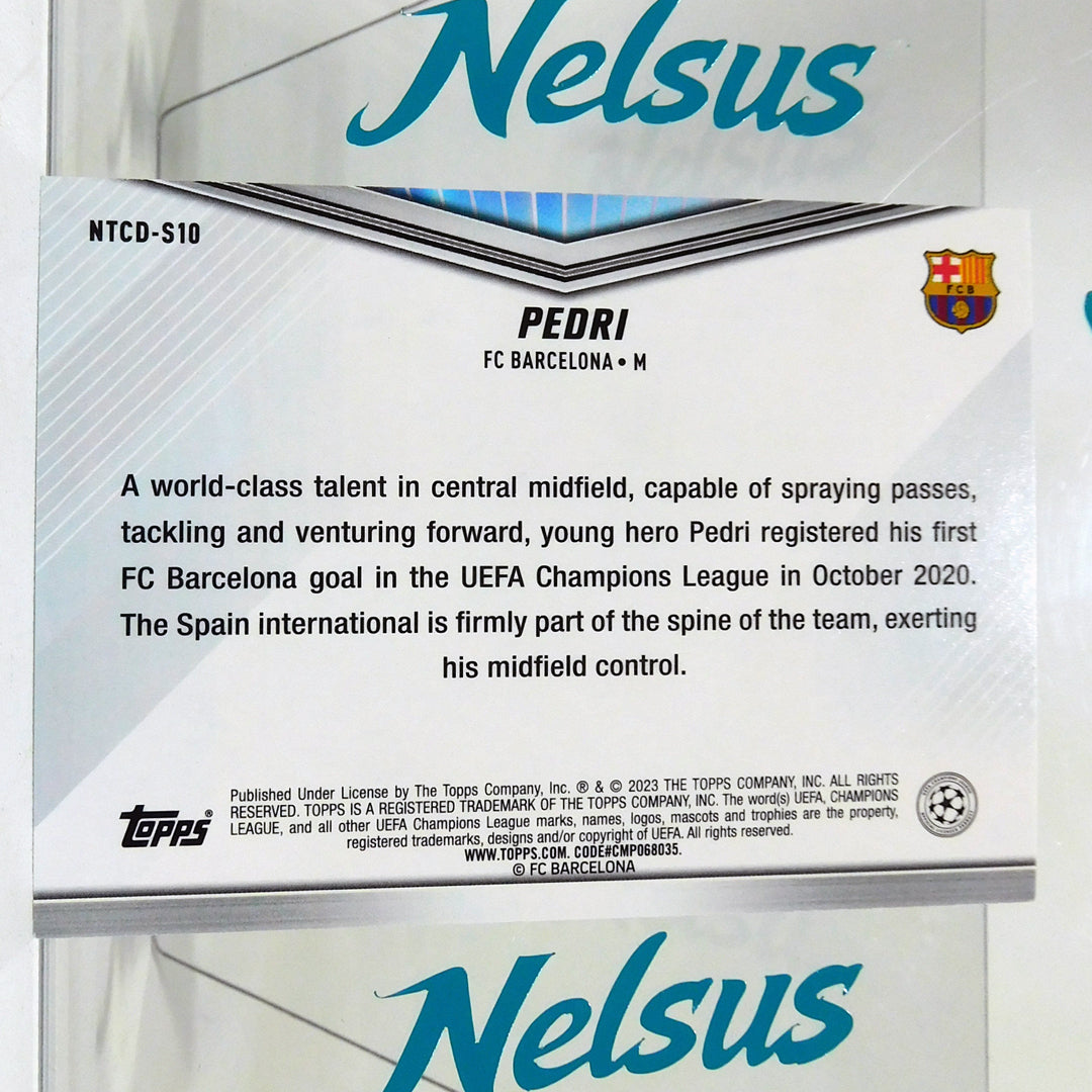 Tarjeta Pedri • FC Barcelona