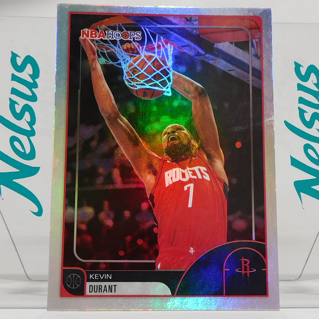 Tarjeta Kevin Durant • Houston Rockets • Holografica Refractor