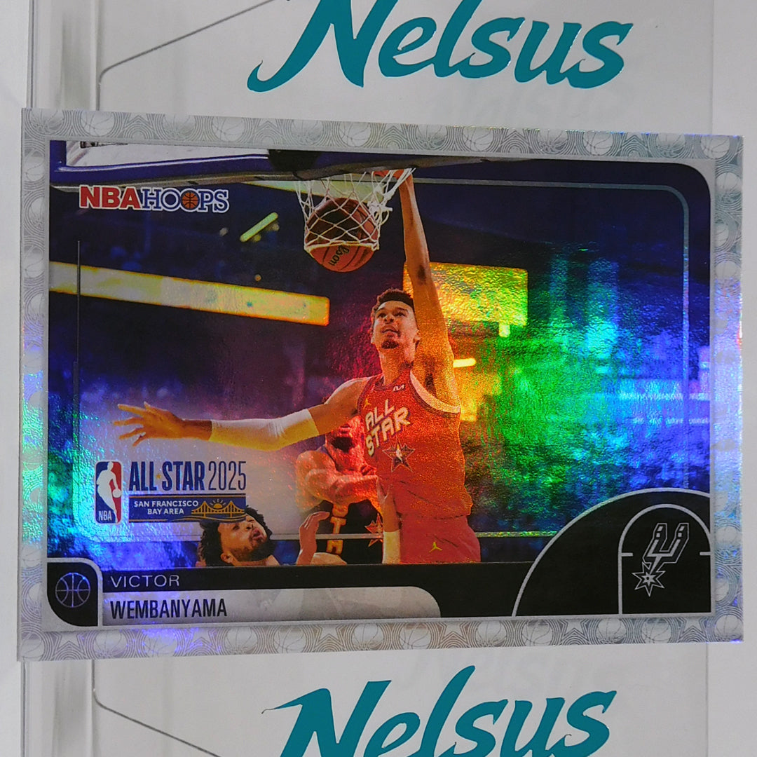 Tarjeta Victor Wembanyama • Foil Holografic • Spurs San Antonio