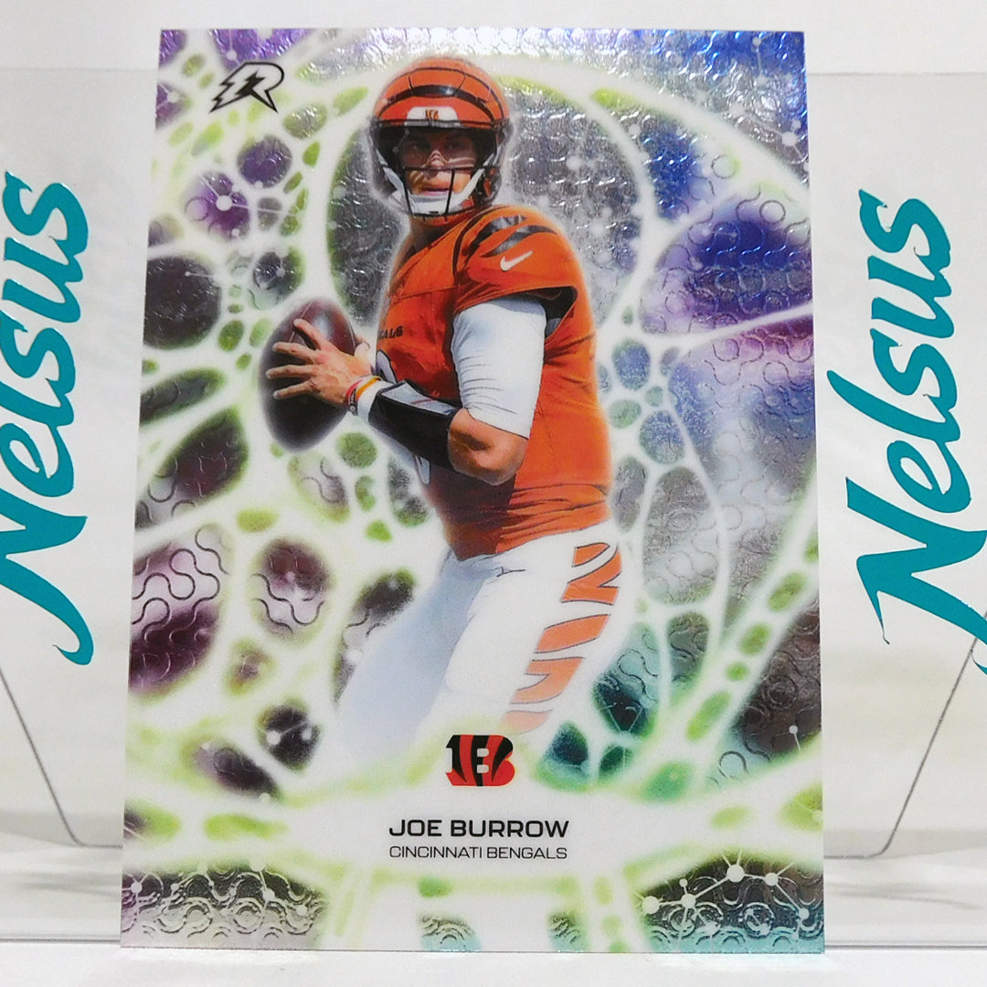 Tarjeta Joe Burrow • Insert Holographic • Cincinnati Bengals